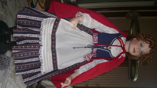 Künstlerpuppe rotkäppchen - künstlerpuppe,