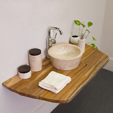 Teakholz Waschtischplatte 100
