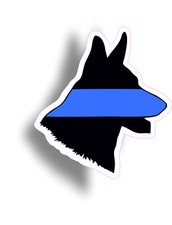 Autoaufkleber polizei - autoaufkleber, k9