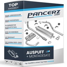 Auspuffanlage für Mercedes T1 207 208 209 210 307 308 309 310 409 410 D