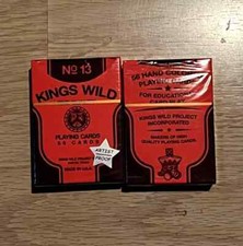 Back to School Buntstift VERGOLDETER ARTIST PROOF Spielkarten von Kings Wild Project