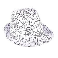 Hut Spinnennetz Weiß Unisex