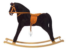Kidsmax Plüsch Schaukelpferd