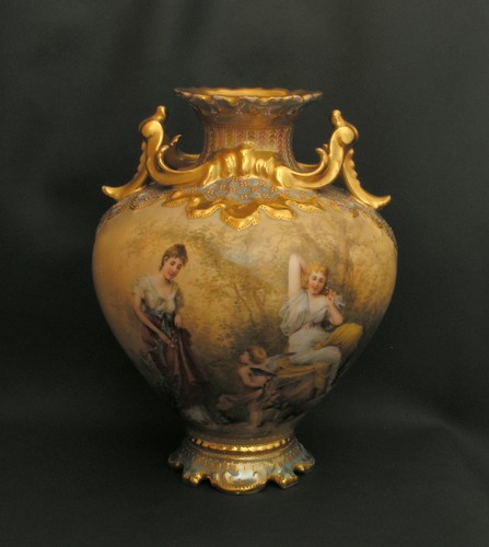 Jugendstil prunkvase m - jugendstil-prunkvase,,