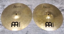 Meinl Byzance 14" Medium Hi-Hat Brilliant Becken Cymbal  Made in Turkey