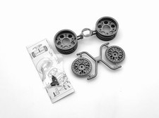 TAMIYA BBS TOURENWAGEN FELGEN 2-TEILIG 1:10 SILBER 26mm # 300050548S