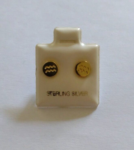 Ohrstecker gelbgold vergoldet - gelbgold,