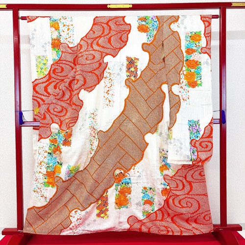 Japanischer kimono furisode - kimono, 'furisode'
