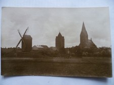 Foto-AK Barth in Pommern St. Marien von Westen