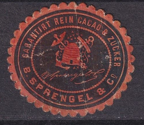 77599 siegelmarke cacao - siegelmarke,