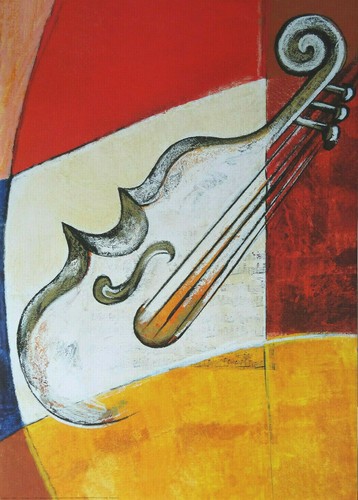 Allen kunstdruck music i - allen,