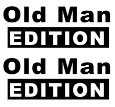2x OLD MAN - EDITION