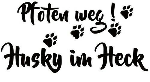 Husky autoaufkleber aufkleber - autoaufkleber,