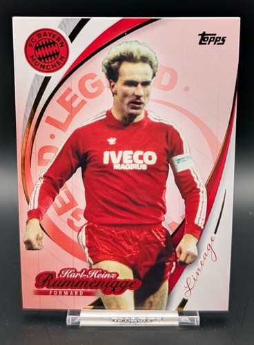 Karl heinz rummenigge - rummenigge, topps
