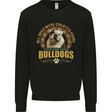 A Bulldogge Hund Kinder Sweatshirt Pullover