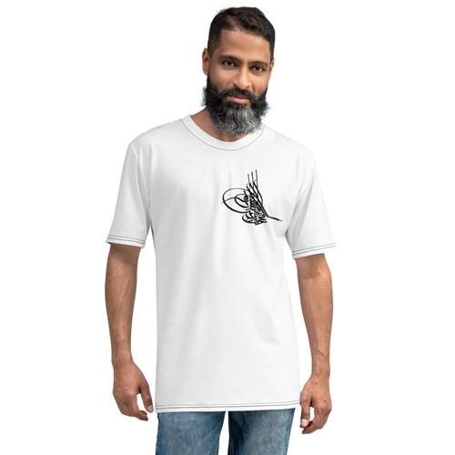 Allover shirt mit - allover-t-shirt,