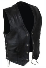 Herren Lederweste Kutte