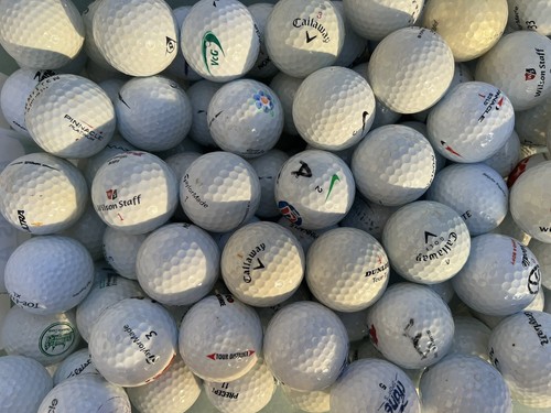 Golfbälle mix mit vielen - im,