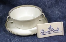 ROSENTHAL Berlin  FRIEDRICHSTRAßE - 1 Suppengedeck - Suppentasse mit Untertasse