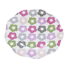 Overbeck & Friends, Melamin Teller Daisy, groß - Essteller Speiseteller DM 50832