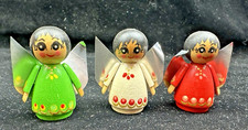 DDR Weihnachten 3 kleine ENGEL - 4cm hoch - niedliche DEKO - wie Fotos / JO