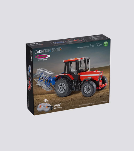 Cada traktor mit pflug - mit,