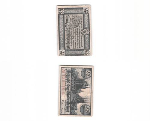 Notgeld stadt - ,