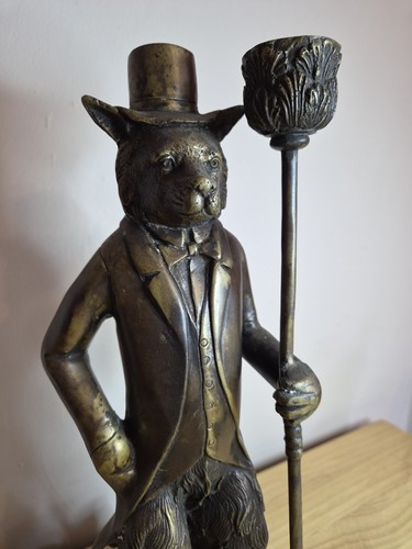 Vintage schwerer bronze - vintage,