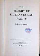 The Theory of International Values Graham, Frank D.:
