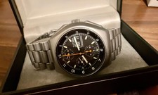 Tutima Military Chronograph Lemania 5100 Edelstahl Box v. Sammler