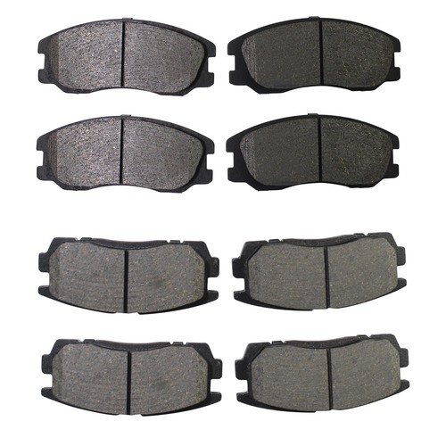 8pcs front rear - rear, brake