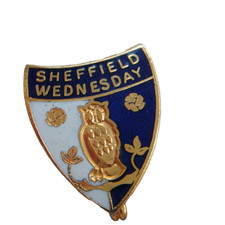 Sheffield Wednesday Football Club Emaille Pin Anstecker von COFFER