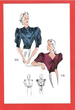 2 Mode-Zeichnungen „Wiener