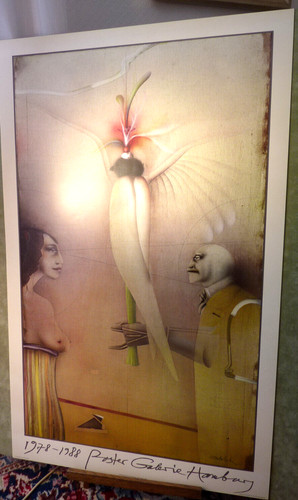 Paul wunderlich orig plakat - -, orig.-plakat