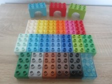 Lege Duplo einzelne 8er Grundsteine Steine 2 x 4 Noppen viele Farben 3011  NEU