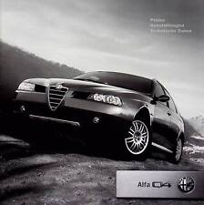 253736) Alfa Romeo Crosswagon Q4 - Preise & Extras - Prospekt 09/2005