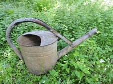 alte Zinkkanne Gießkanne 10L DDR Wasser Kanne Garten, Deko oder Pflanzgefäß