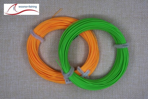 Fliegenschnur set orange oder - fliegenschnur-set,