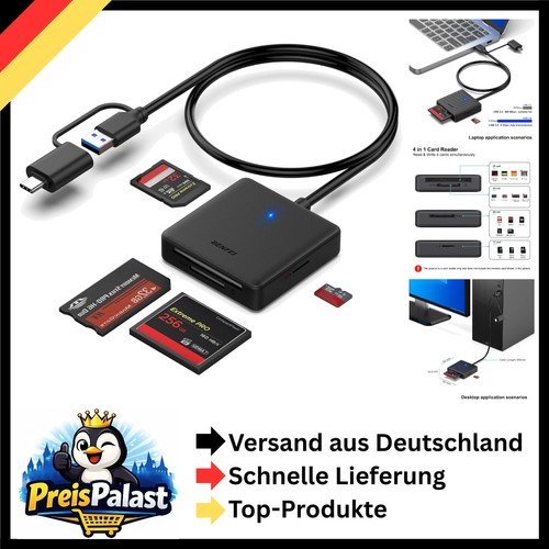 Kartenleser usb c - kartenleser, a