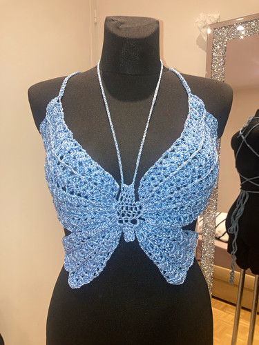 Handmade butterfly top - handmade,