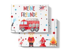 Feuerwehr Freundebuch für
