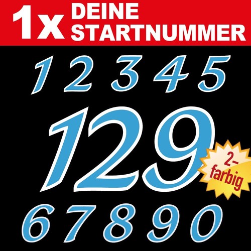 Motorrad startnummern cm - motorrad,