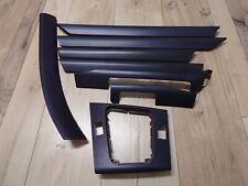 BMW 3er E46 Dekorleisten Innenraum Leisten Dekor Alu Black Cube Interieurleisten