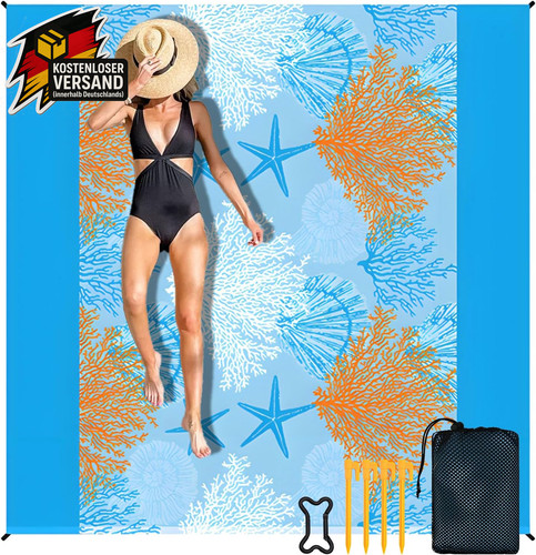 Stranddecke sandfest 200x200