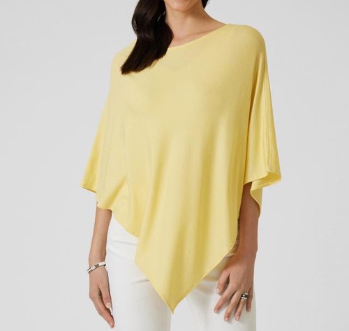 Poncho gelb one size - gelb,