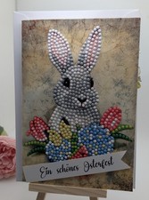 Handgemachte Osterkarte –