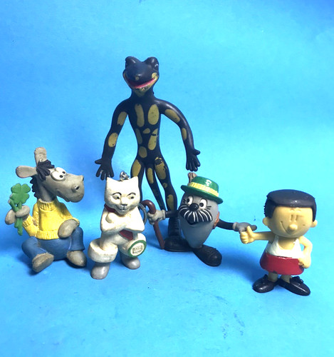 Werbefiguren von - u.a.,