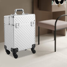 Schminkkoffer Trolley-Aufbewahrungskoffer Professioneller Rollen Kosmetikkoffer