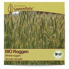 BIO Roggen Samen Sorte Winterroggen Blumensamen BIO Blumen Saatgut samenfeste Ro