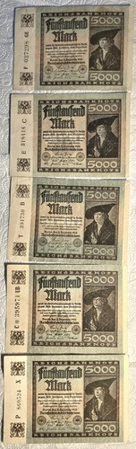 Banknoten lot deutsches - banknoten,